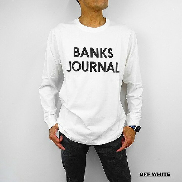 楽天市場】バンクスジャーナル ロンT 長袖Tシャツ BANKS JOURNAL L/S 