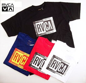 RVCA ルーカ 半袖Tシャツ スタンダードFIT BLOCK CHAIN S/S T-Shirt BB041-216/ネコポス発送OK!