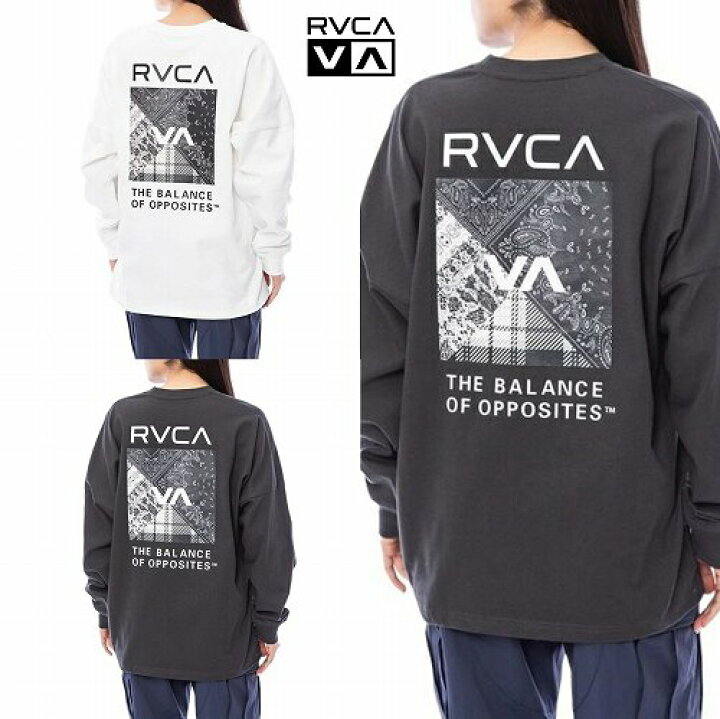 楽天市場】ルーカ RVCA レディース ロングスリーブTシャツ ロンT 