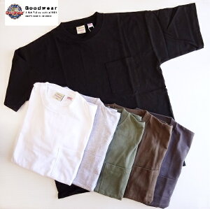 �O�b�h�E�F�A�[ �r�b�O�V���G�b�g �|�P�b�g �w���B�[�E�G�C�g ����T�V���c/Goodwear POCKET S/S TEE/2W7-3505/�l�R�|�X����OK!