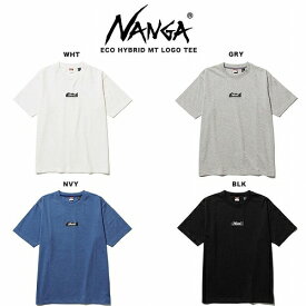 ナンガ エコハイブリッド MT ロゴティー 半袖Tシャツ NANGA ECO HYBRID MT LOGO TEE 1G208 ネコポス発送OK!