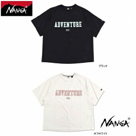 ナンガ エコハイブリッド アドベンチャー ルーズフィットティー 半袖Tシャツ/NANGA ECO HYBRID ADVENTURE LOOSE FIT TEE 1G210 ネコポス発送!