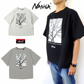ナンガ エコハイブリッド ステイ ルーズフィットティー 半袖Tシャツ/NANGA ECO HYBRID STAY LOOSE FIT TEE 1G811 ネコポス発送K!