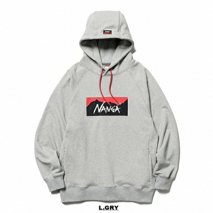 楽天市場】SALE!ナンガ エコハイブリッド ボックスロゴ スウェット 