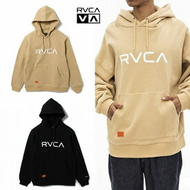 SALE!ルーカ RVCA ルーズシルエット スウェット プル パーカ 裏起毛 BIG RVCA HOODIE/BB042-043/メンズ・レディース