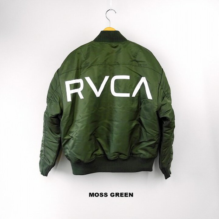 楽天市場】SALE!ルーカ メンズ MA-1 ジャケット RVCA BACK RVCA MA-1 