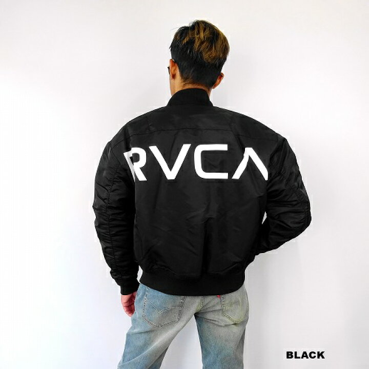 楽天市場】SALE!ルーカ メンズ MA-1 ジャケット RVCA BACK RVCA MA-1 
