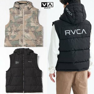 ���[�J �����Y ���� �x�X�g �W���P�b�g RVCA PUFFER VEST JACKET BF042762
