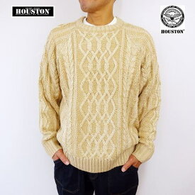 SALE!ヒューストン ローゲージニットセーター HOUSTON ROUGH GAUGE KNIT SWEATER 22149