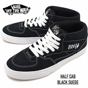 VANS oY Y Xj[J[ n[tLu XEF[hU[ ubN/VANS HALF CAB BLACK MENs VN000DZ3BLK
