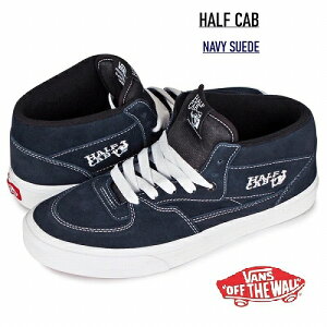 VANS oY fB[X Xj[J[ n[tLu XEF[hU[ lCr[/VANS HALF CAB NAVY