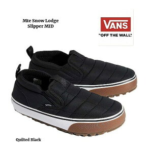 �o���Y �X�m�[���b�W �X���p�[ �~�b�h �L���e�B���O /VANS MTE SNOW LODGE SLIPPER MID VN000D2ABLA/23cm~30cm