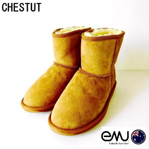 SALE!G~[ emu fB[X [gu[c XeBK[ ~j emu STINGER MINI LADYs W10003/CHESTNUT/23cmE24cm