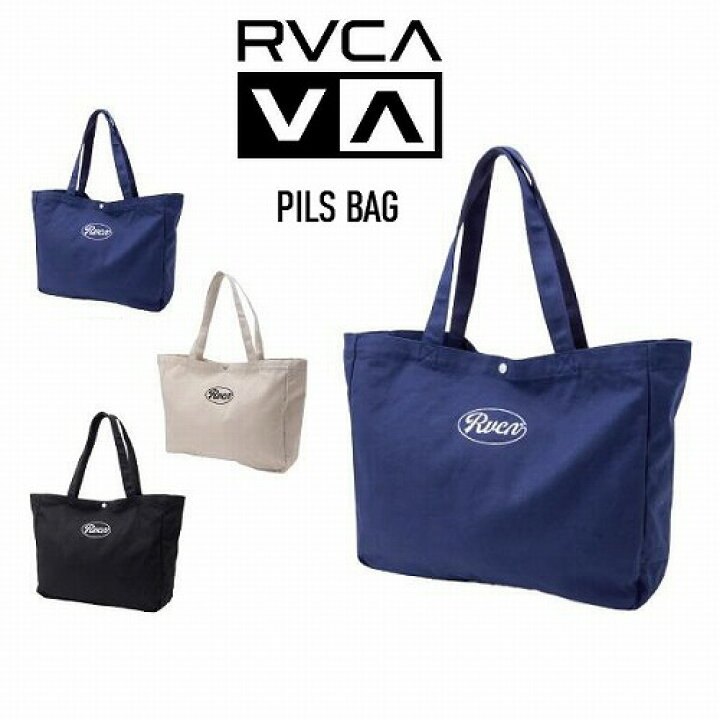 楽天市場】RVCA ルーカ キャンバス トートバッグ ショルダーバッグ 