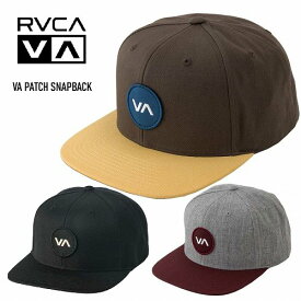 ルーカ ベースボールキャップ スナップバックツイルキャップ RVCA VA PATCH SNAPBACK CAP/BE041-925/ユニセックス