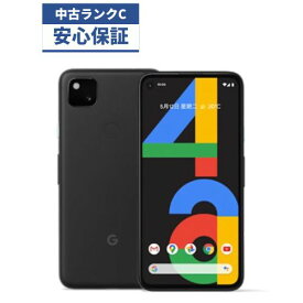 【中古】【可】Google Pixel 4a 128GB ブラック ブルー SIMロック解除済 Softbank 【安心30日保証】 本体 白ロム CCコネクト