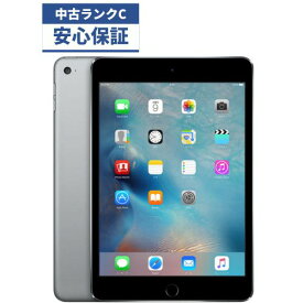 【中古】【可】iPad mini4 16GB A1538 スペースグレイ Wi-Fi版 【安心30日保証】 本体 白ロム CCコネクト