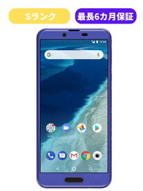 【中古】【未使用品】Android One X4 SHSGS1 オーシャンブルー Y!mobileキャリア版 【安心30日保証】 本体 白ロム CCコネクト