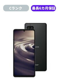 【中古】【可】AQUOS sense6 SH-M19 ブラック シルバー SIMロック解除済 【安心30日保証】 本体 白ロム CCコネクト