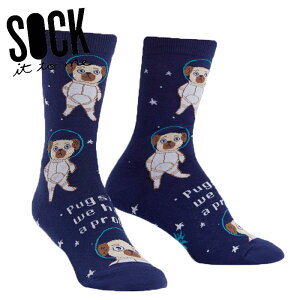 �y���[���֑Ή��z�N���[�\�b�N�X �\�b�N�X ���f�B�[�X �C�� �����yPugston, We Have a Problem�z Sock It To Me[�\�b�N �C�b�g �g�D �~�[] �t ��