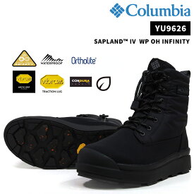 Columbia(コロンビア) 【26秋冬】サップランド フォー ウォータープルーフ オムニヒートインフィニティ ブラック YU9626 メンズ レディース ブーツ 防水 雪 Black 010 秋 冬