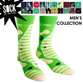 Sock It To Me[ソック イット トゥ ミー] ソックス メンズ 靴下 クルーソックス 総柄 ブランド 秋 秋冬 冬