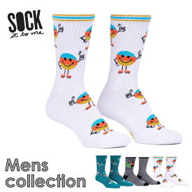 ＼MAX20%OFFクーポン配布中／【10％OFF】Sock It To Me[ソック イット トゥ ミー] ソックス メンズ 靴下 総柄 リブ 春 春夏