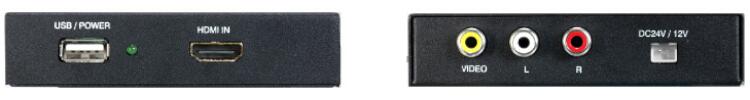 Beat-Sonic インターフェース アダプターHDMI to RCA 変換コンバーター ビートソニック スマートフォン用 アダプター  IF36 HDMI⇒RCA 映像音声変換