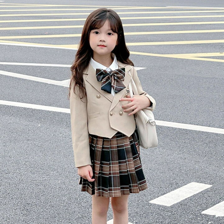 楽天市場】子供服 こども制服 スクールウェア キッズ用 3点セット 蝶  