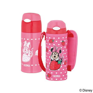 【今だけ★ポイントUP】【送料無料】サーモス 真空断熱ストローボトル 400ml FHL-403FDS 選べるカラー | THERMOS 水筒 子ども 保冷 保育園 幼稚園 ミッキー ミニー カーズ カバー付き