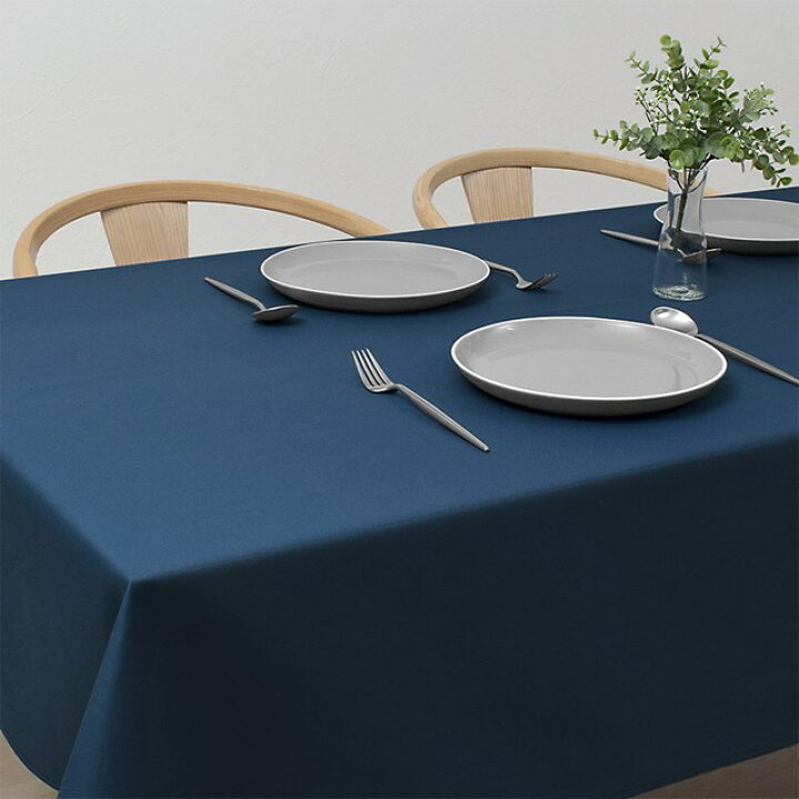 【高価値】 テーブルクロス 120cm×150cm スタンダードタイプ 綿100% フェザーライン W4702400