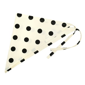 yT 10OFFzOp polka dot large (twill white) qǂ Op  wZ