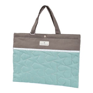 レッスンバッグ キルティング ループ付き くすみ無地 ターコイズ くすみカラー 子供用 手提げバッグ お稽古バッグ 絵本袋 通学 入園グッズ 子供 ピアノ おけいこバッグ 入学 おしゃれ かわ