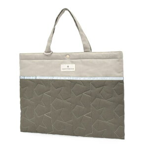 レッスンバッグ キルティング ループ付き くすみ無地 チャコールグレー くすみカラー 子供用 手提げバッグ お稽古バッグ 絵本袋 通学 入園グッズ 子供 ピアノ おけいこバッグ 入学 おしゃれ