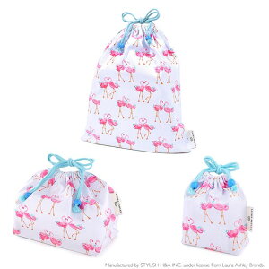 yT10OFFN[|zLAURA ASHLEY wV[Y В3_Zbg Pretty Flamingo [AVC Zbg wZbg  w ObY В ̑ ٓ Rbv