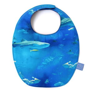 【ラスト!12%OFFクーポン】【ゆうパケット配送】 スタイ 丸タイプ 海の生き物柄 ビブ よだれかけ よだれカバー エプロン お食事 前掛け 赤ちゃん ベビー 出産祝い ギフト 女の子 小学校
