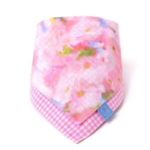 【ラスト!12%OFFクーポン】【ゆうパケット配送】 スタイ ハンカチタイプ 花柄F ビブ よだれかけ エプロン お食事 前掛け 赤ちゃん ベビー 新生児 出産祝い ギフト 女の子 小学校