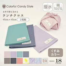 【15日限定OFF＆特典付き】ランチクロス 給食ナフキン 2枚セット スタンダードランチョンマット くすみカラー くすみ無地 ランチ クロス ナフキン 小学校 給食 お弁当包み テーブル クロス 給食 ランチ マット おしゃれ 小学校