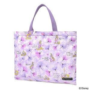 ディズニー レッスンバッグ キルティング ループ付き Rapunzel FASHIONABLE PRINCESS ラプンツェル 子供用 手提げバッグ お稽古バッグ 絵本袋 通学 入園グッズ 子供 ピアノ おしゃれ かわいい 女の子