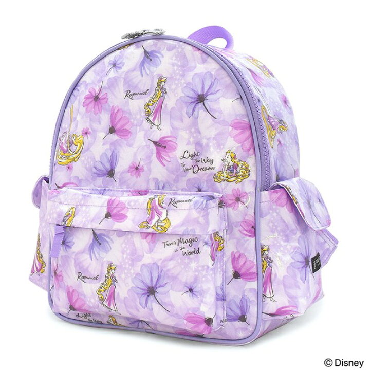 楽天市場 ディズニー 通園リュック Rapunzel Fashionable Princess ラプンツェル 子供用 通園バッグ 幼稚園 リュック キッズ 園児 子供 子ども 自立リュック チェストベルト 保育園 遠足 幼児 入園 グッズ Colorful Candy Style