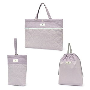 入園入学シリーズ バッグ 巾着3点セット くすみラベンダー くすみ無地 くすみカラー 入園セット 入学セット 入園準備 入学準備 入園グッズ キッズ 子供 入園入学祝い 進学祝い 幼稚園 小学