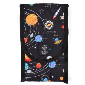 【特別割引20%OFF】カトラリーケース 撥水 キルティング 太陽系惑星とコスモプラネタリウム 子供用 男の子 スプーン フォーク お箸 ケース 給食 お弁当 ランチ 入園 入学 幼稚園 保育園 小学校