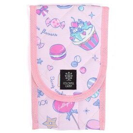 カトラリーケース 撥水 キルティング ミルキースイーツのキャンディアラモード 子供用 女の子 スプーン フォーク お箸 ケース 給食 お弁当 ランチ 入園 入学 幼稚園 保育園 小学校