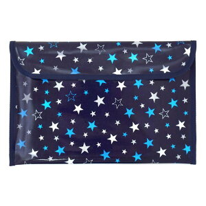 【特別割引20%OFF】連絡袋 B5サイズ ブリリアントスター 紺 子供用 連絡帳 袋 連絡帳入れ 小学生 小学校 かわいい B5 小学校