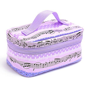 【特別割引20%OFF】ランチバッグ 弁当袋 バニティ 奏でるメロディー弾ける水玉リズム ラベンダー 子供用 お弁当 ランチバッグ 幼稚園 ランチバッグ 小学校