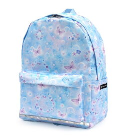 リュックサック チェストベルト付き 撥水 リフレクター ムーンライトバタフライ 子供用 小学生 キッズ 通園リュック 子供 かわいい 遠足リュック バックパック チェストベルト 子供用リュック 小学校