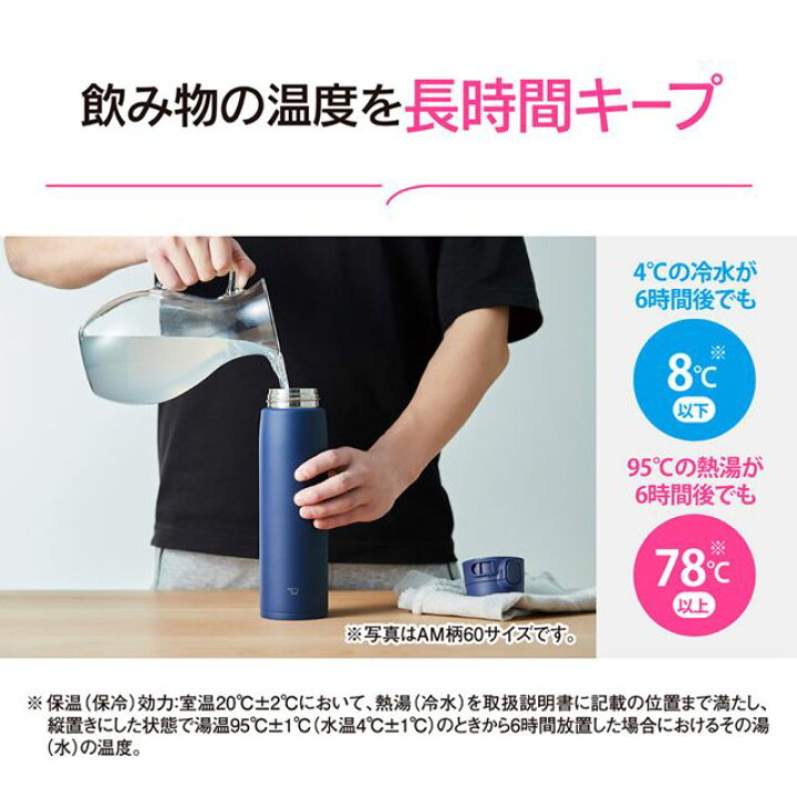 楽天市場】ステンレスマグ VMライラックパープル 950ml SM-VB95-VM 