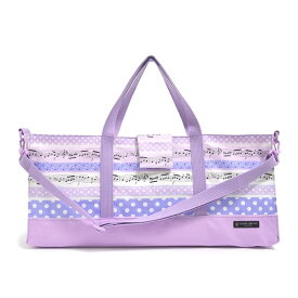 アウトレット 鍵盤ハーモニカケース スタンダード 奏でるメロディー弾ける水玉リズム ラベンダー