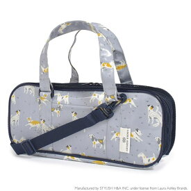 【LAURA ASHLEY】 絵の具セット 小学校 女子 DOGS 絵の具 セット おしゃれ ブランド 画材セット 子供 小学生 サクラクレパス ぺんてる 水彩 画材 絵具 パレット バケツ かわいい コンパクト 絵の具バッグ ショルダー 送料無料