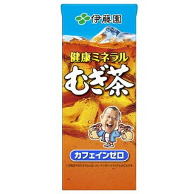 【伊藤園 健康ミネラルむぎ茶 250ml 紙パック×24本入】※250mlの紙パック以外の商品とは同梱はできません。いとうえん ITOEN お茶 日本茶 麦茶